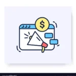 paid advertising color icon vector 35222041